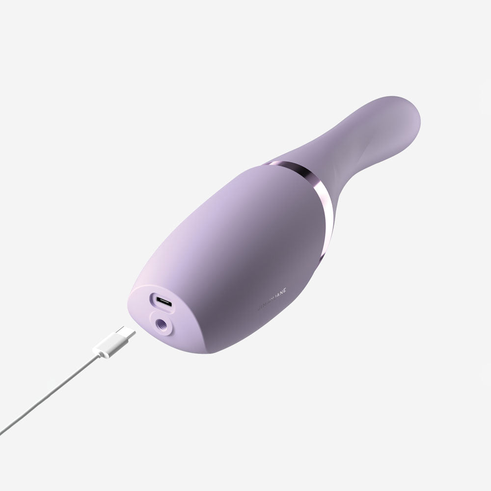 JimmyJane Hello Bang -  27 cm USB Rechargeable Warming & Thrusting Vibrator
