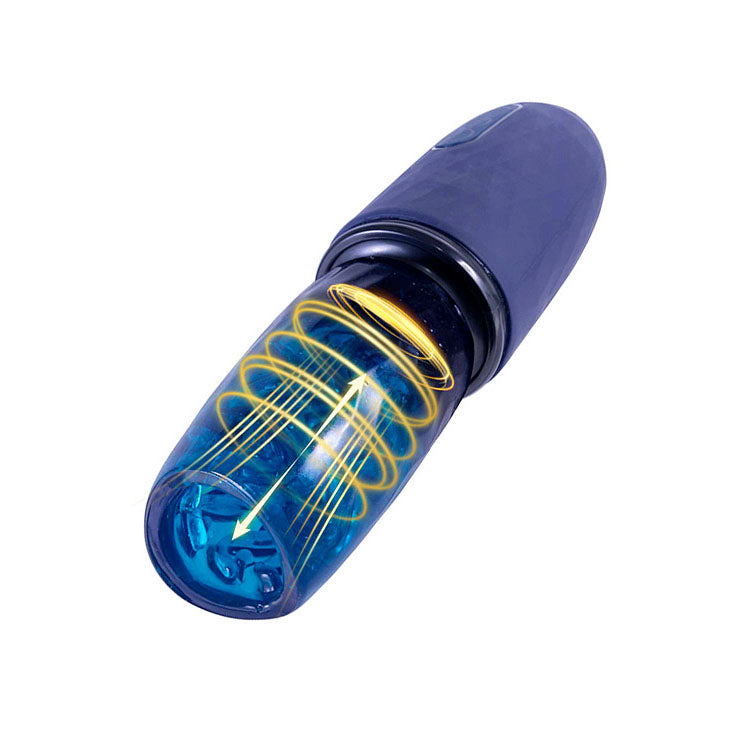 Adam & Eve ADAMS MAGNA MISSILE -  USB Rechargeable Thrusting & Spinning Auto Stroker