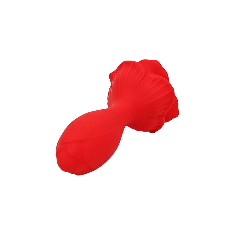 Adam & Eve THE ROSEBUD -  10.2 cm USB Rechargeable Vibrating Butt Plug with Remote