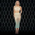 LAPDANCE  Goddess 2-pc Set - Cream/ - One Size