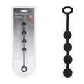 LEVELZ Round Silicone Anal Balls - S - 20mm - Black 23 cm Small Anal Balls