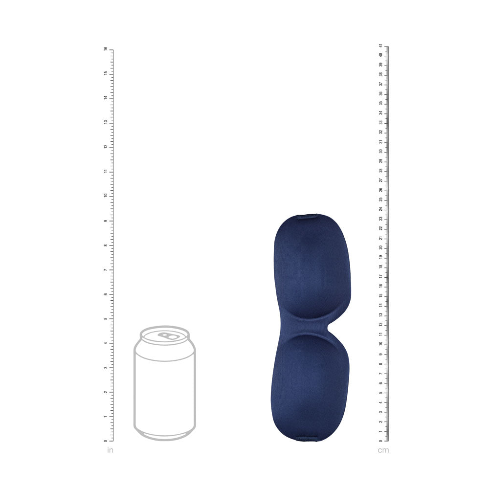 OUCH! 3D Mask - Navy - Navy Blue Eye Mask