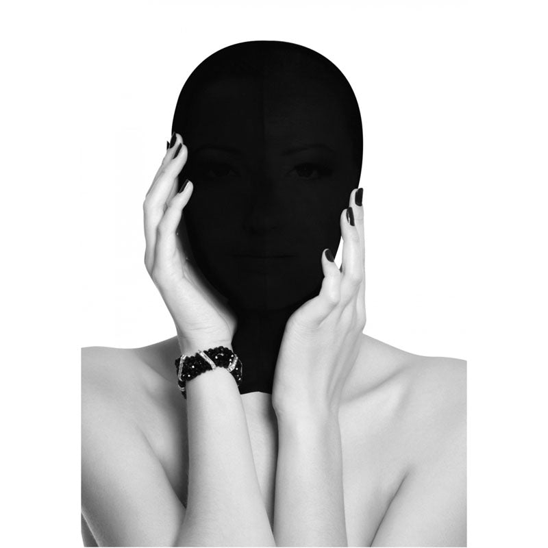 OUCH! Subjugation Mask - Black Hood Mask
