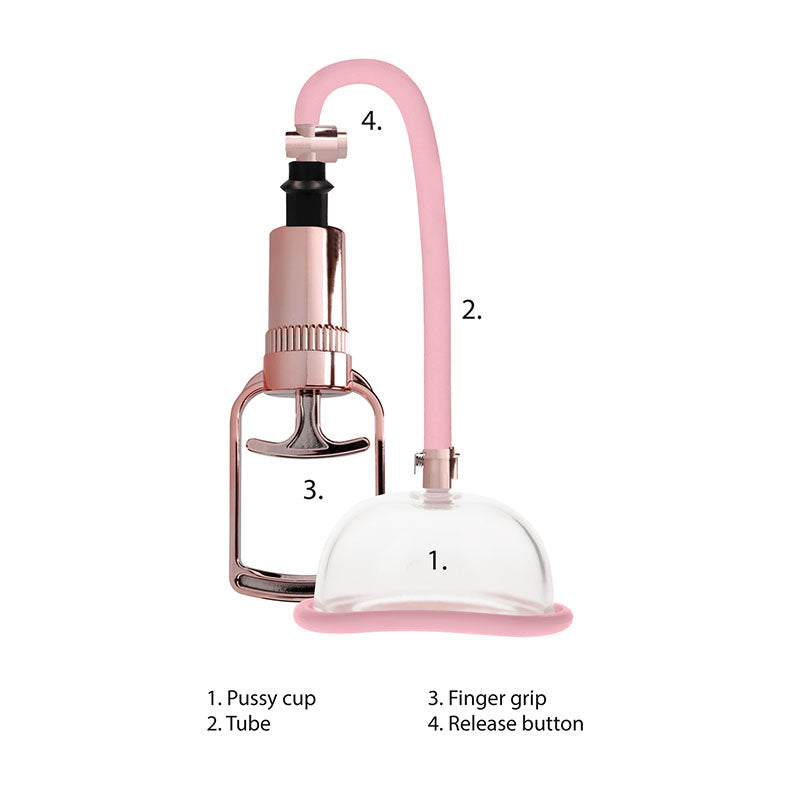 Pumped Pussy Pump - Rose  Vagina Pump