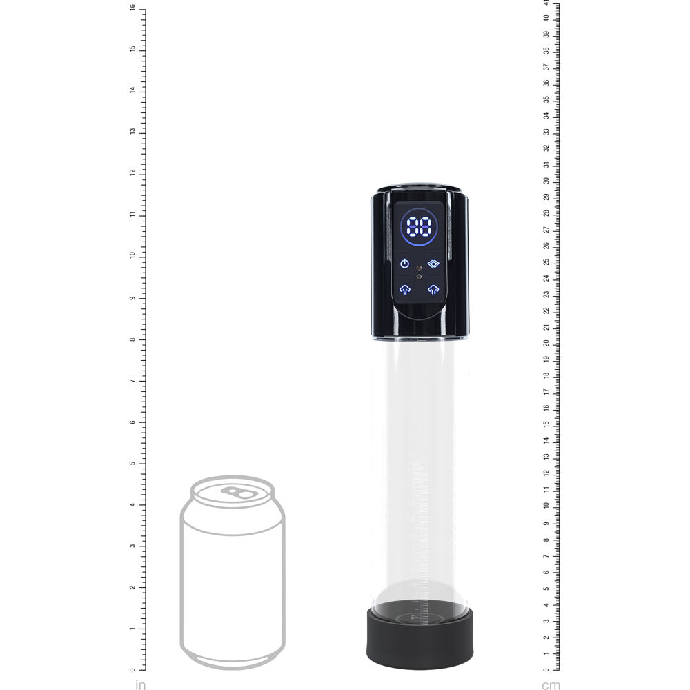 PUMPED MegaLift Automatic Penis Pump -  - /Clear USB Rechargeable Auto Penis Pump