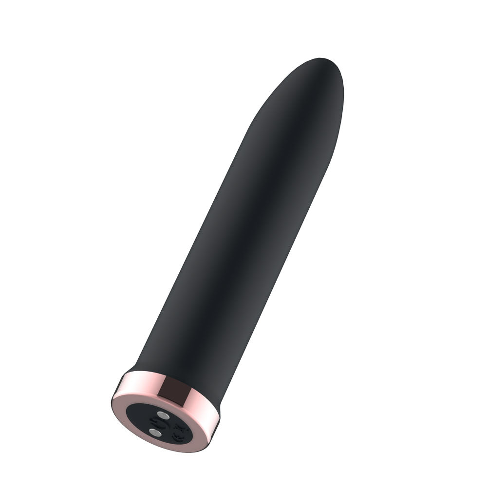 Passion Play Rechargeable Vibrating Bullet -  -  9.8 cm USB Rechargeable Bullet