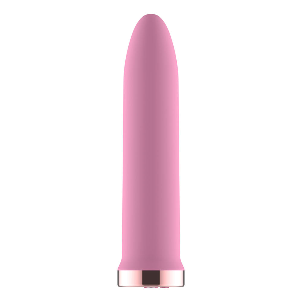 Passion Play Rechargeable Vibrating Bullet -  -  9.8 cm USB Rechargeable Bullet