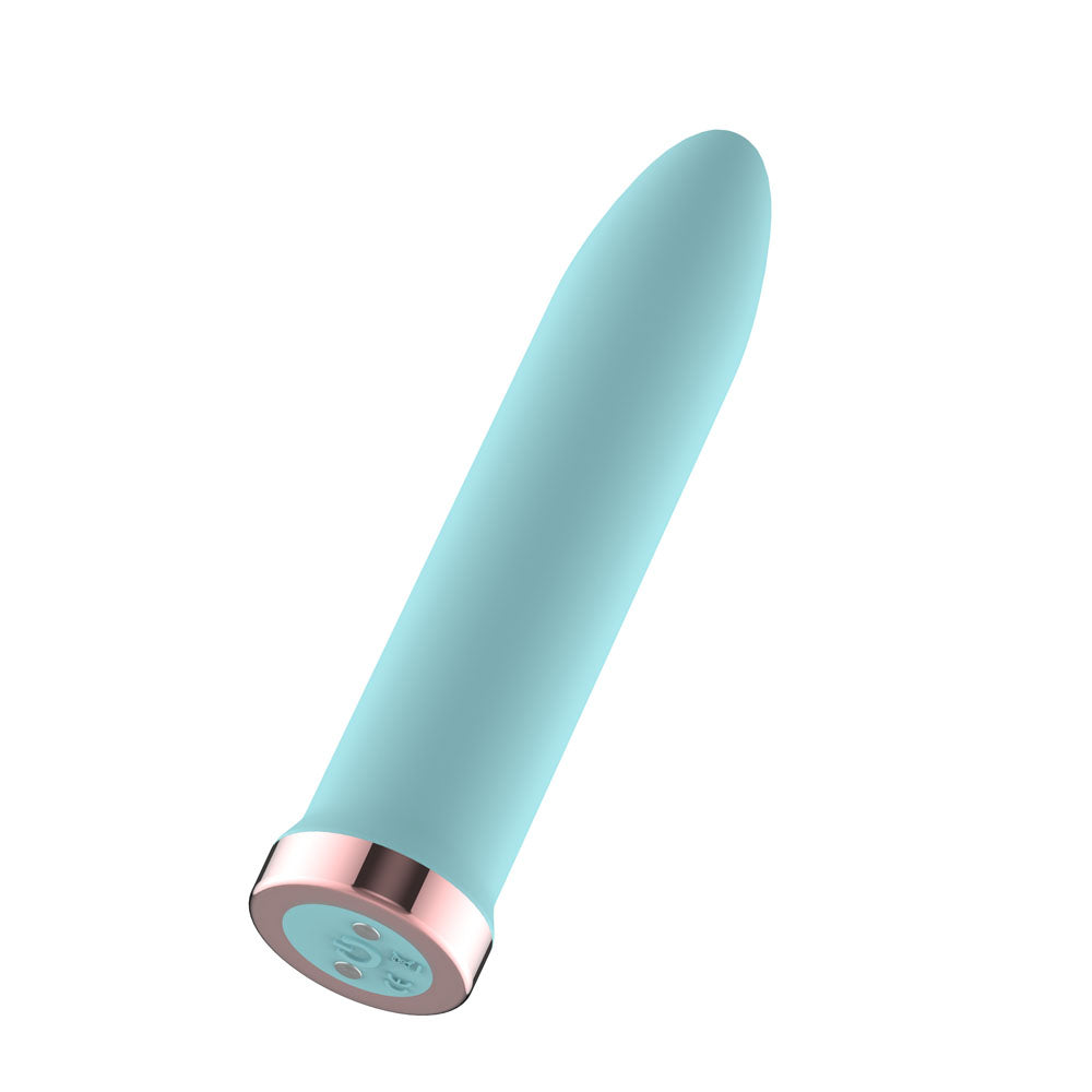 Passion Play Rechargeable Vibrating Bullet -  -  9.8 cm USB Rechargeable Bullet