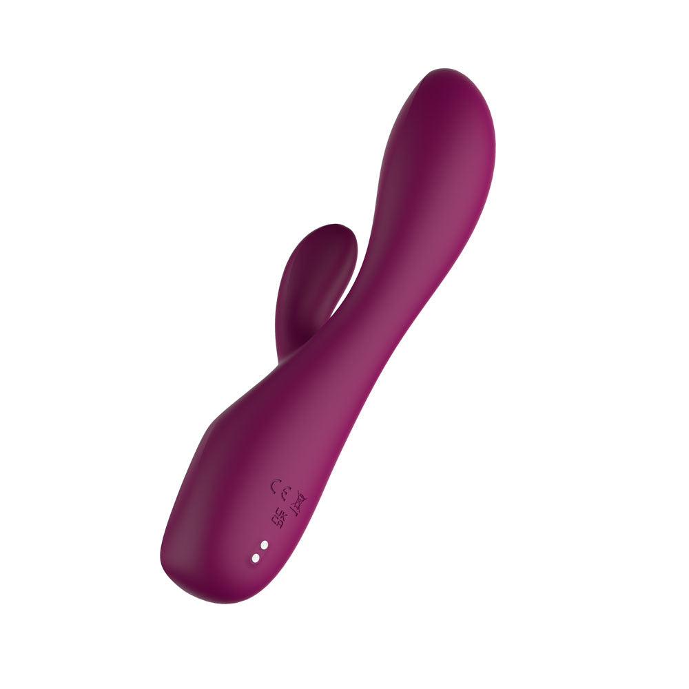 Passion Play Rabbit Vibrator with LED Screen -  19.2 cm USB Rechargeable Rabbit Vibrator