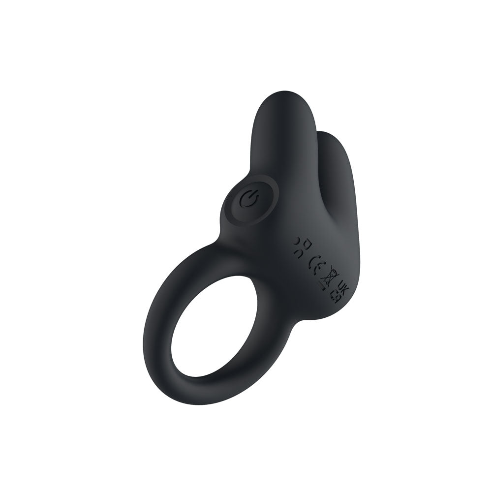 Passion Play Dual Motors Vibrating Cockring -  USB Rechargeable Vibrating Cock Ring