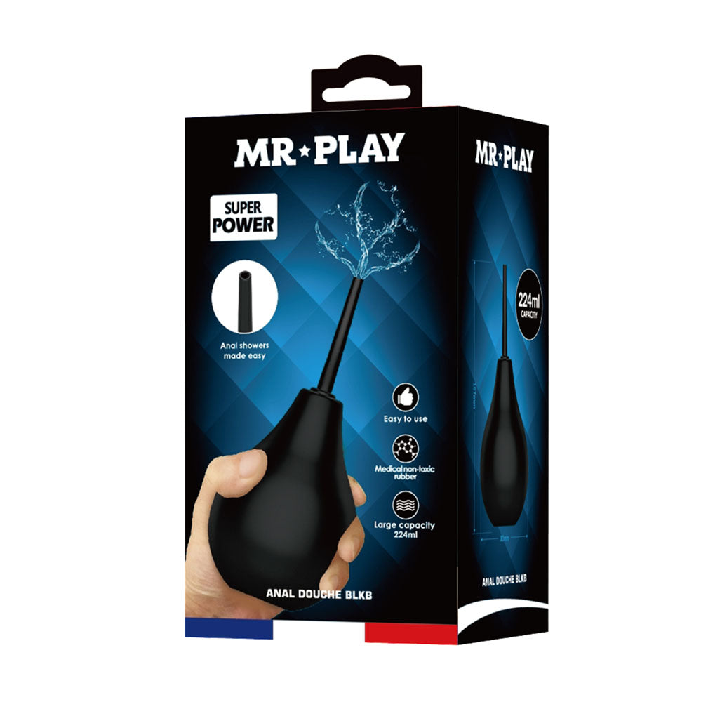 MR PLAY Anal Douche -  -  Unisex Douche - 224 ml Capacity
