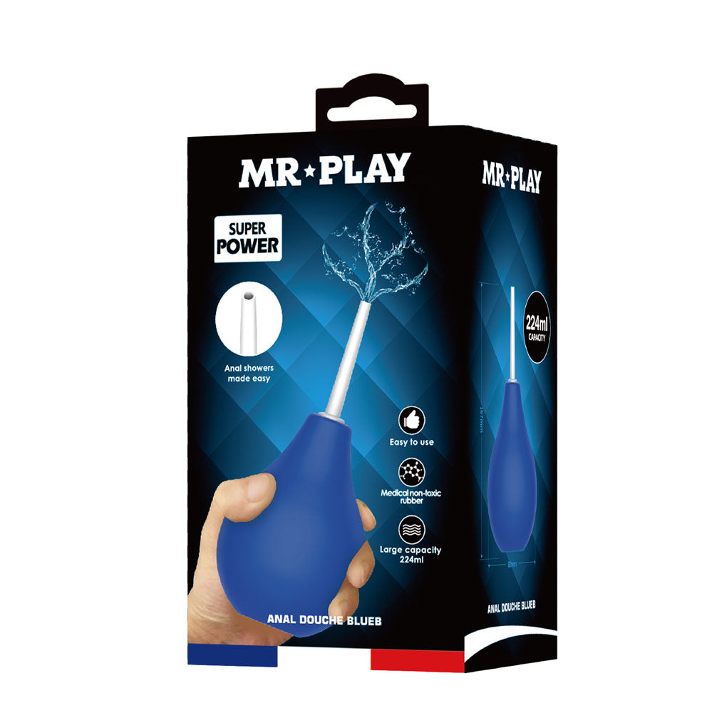 MR PLAY Anal Douche -  -  Unisex Douche - 224 ml Capacity