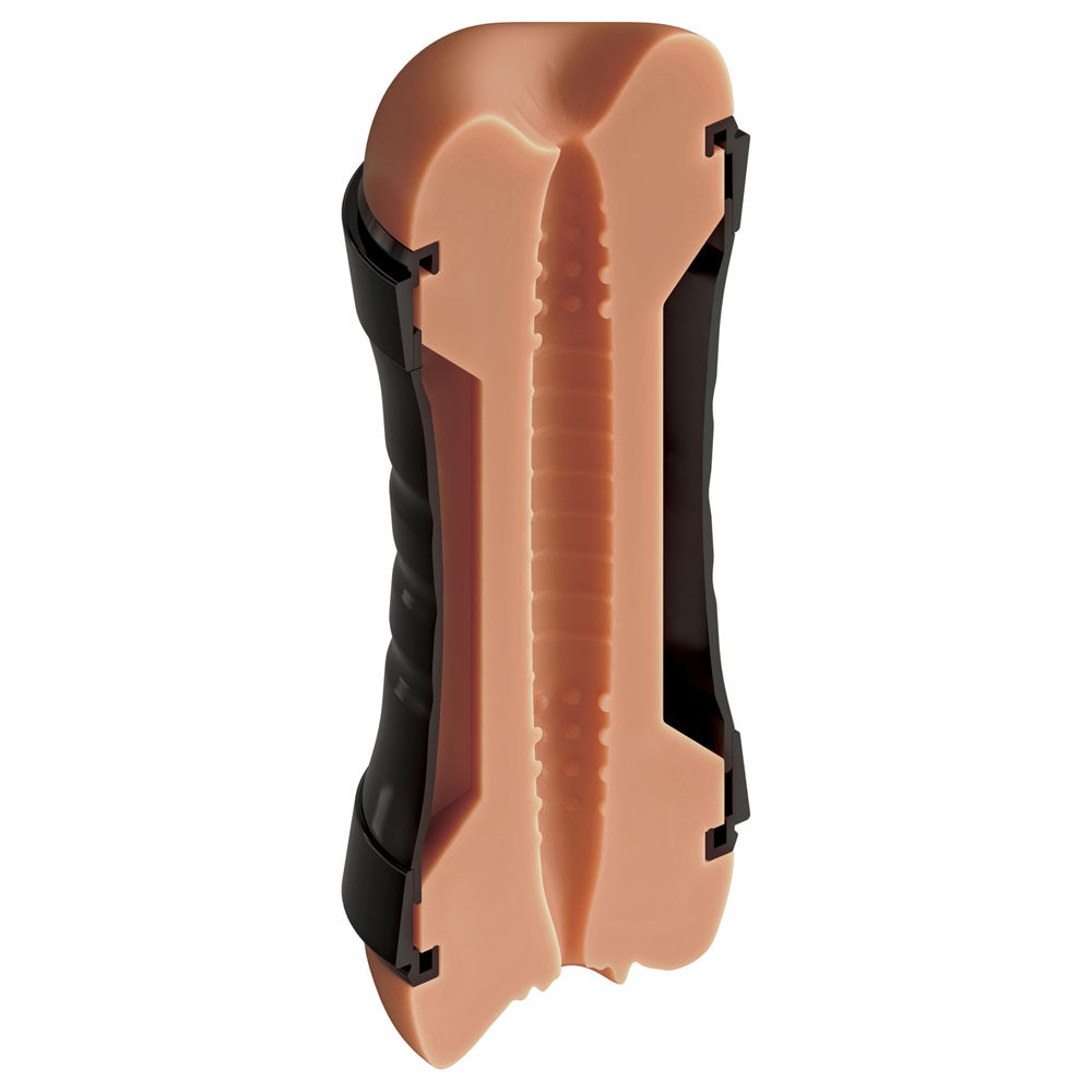 PDX Wet Pussies Super Flip-A-Pussy Over -  -  Dual Ended Stroker (Vagina & Ass)