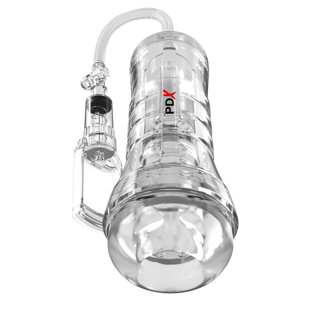 PDX Elite ViewTube Vac XXL Pump Stroker -  Vagina Stroker with Suction Pump