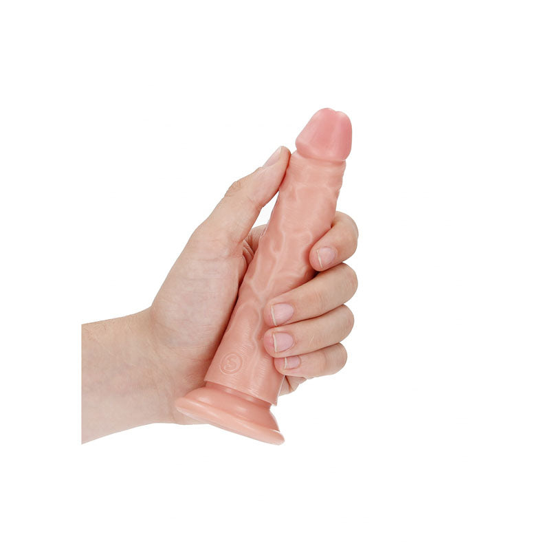 REALROCK Realistic Slim Dildo without Balls - 15.5 cm -  15.5 cm (6'') Dong