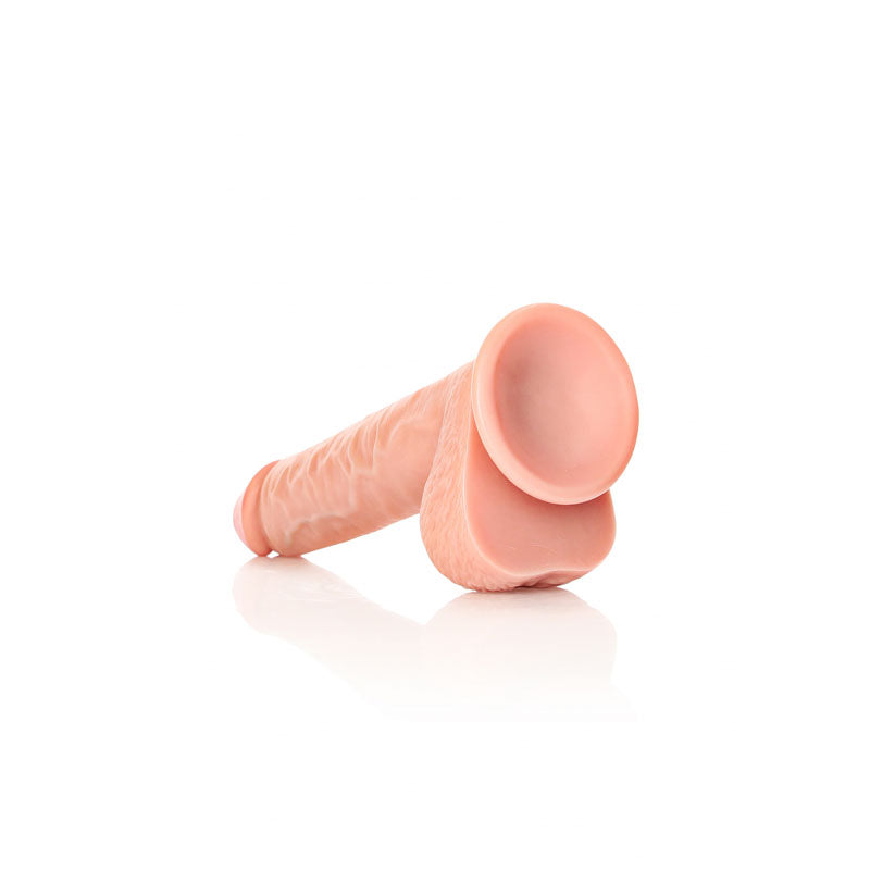 REALROCK Straight Realistic Dildo with Balls - 25.5 cm -  25.5 cm (10'') Dong
