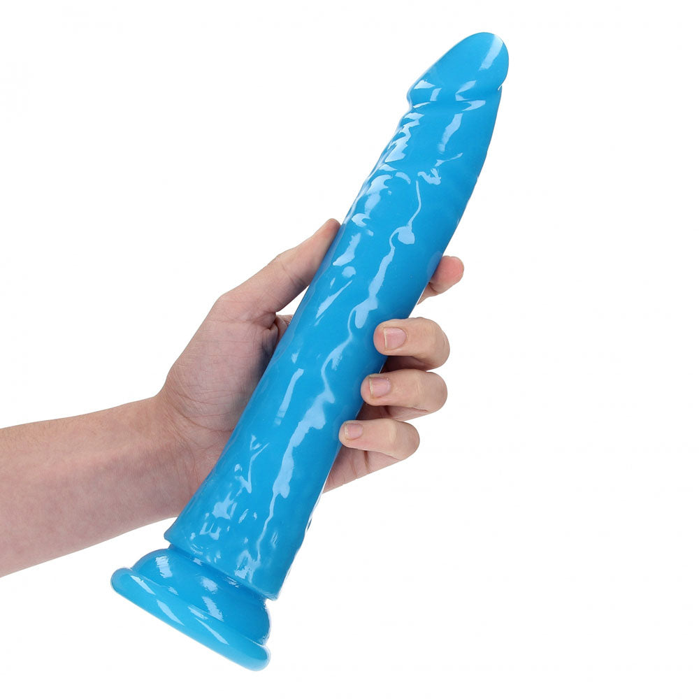 REALROCK 29 cm Slim Glow in the Dark Neon -  - Glow in Dark  29 cm (11'') Dong
