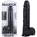 REALROCK 38cm Extra Long Dildo with Balls -  -  38 cm (15'') Extra Long Dong