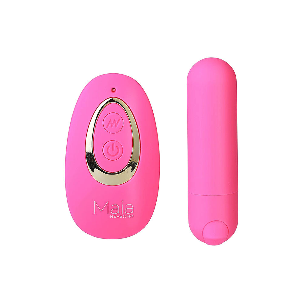 Maia JESSI Remote -  7.6 cm USB Rechargeable Bullet with Wireless Remote
