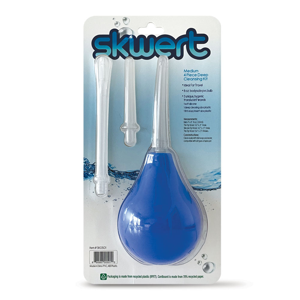 Skwert Medium 8 oz Douche Kit -  240 ml Unisex Douche Kit
