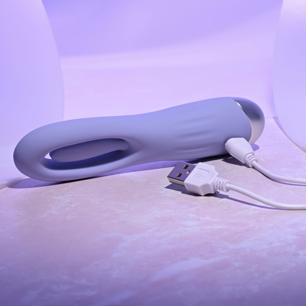 Selopa IN A FLAP -  15 cm USB Rechargeable Flicking Stimulator