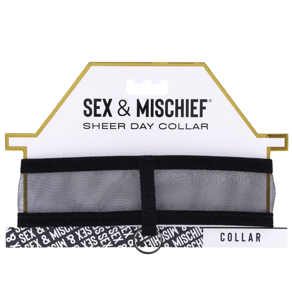 Sex & Mischief Sheer Day Collar -  Collar