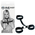 Sex & Mischief Shadow Neck and Wrist Restraint -  Restraints