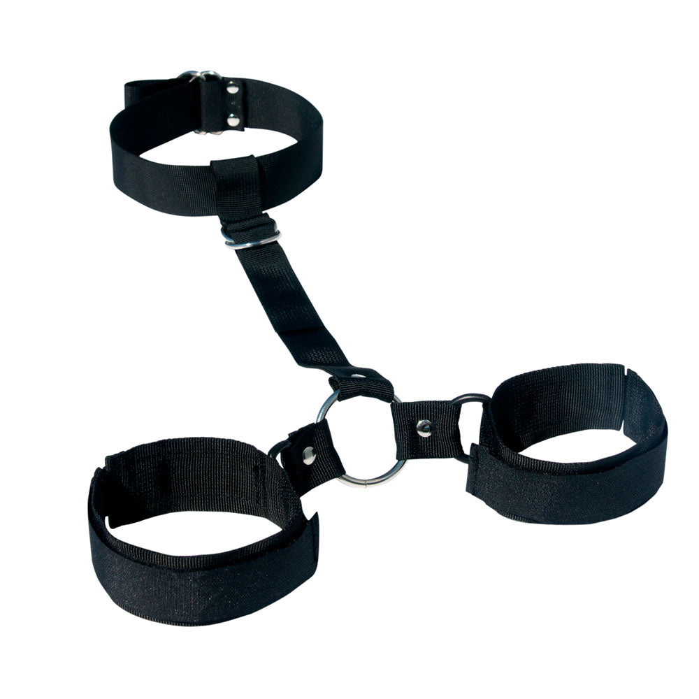 Sex & Mischief Shadow Neck and Wrist Restraint -  Restraints