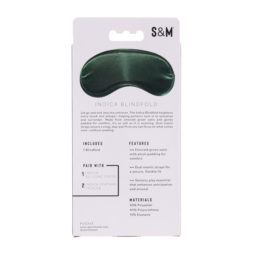 Sex & Mischief Indica Blindfold -  Eye Mask