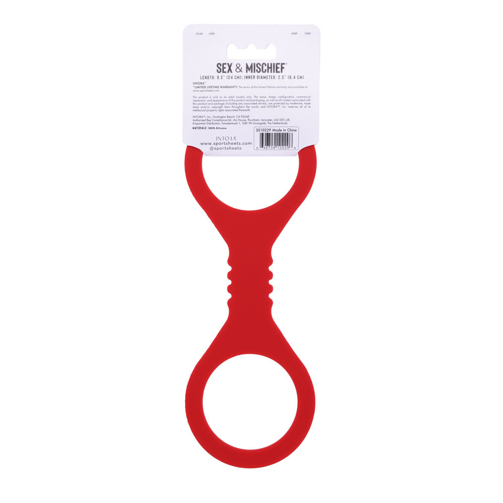 Sex & Mischief Amor Small Silicone Cuffs -  Small Restraints