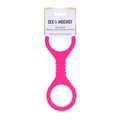 Sex & Mischief Small Hot  Silicone Cuffs - Hot  Small Restraints