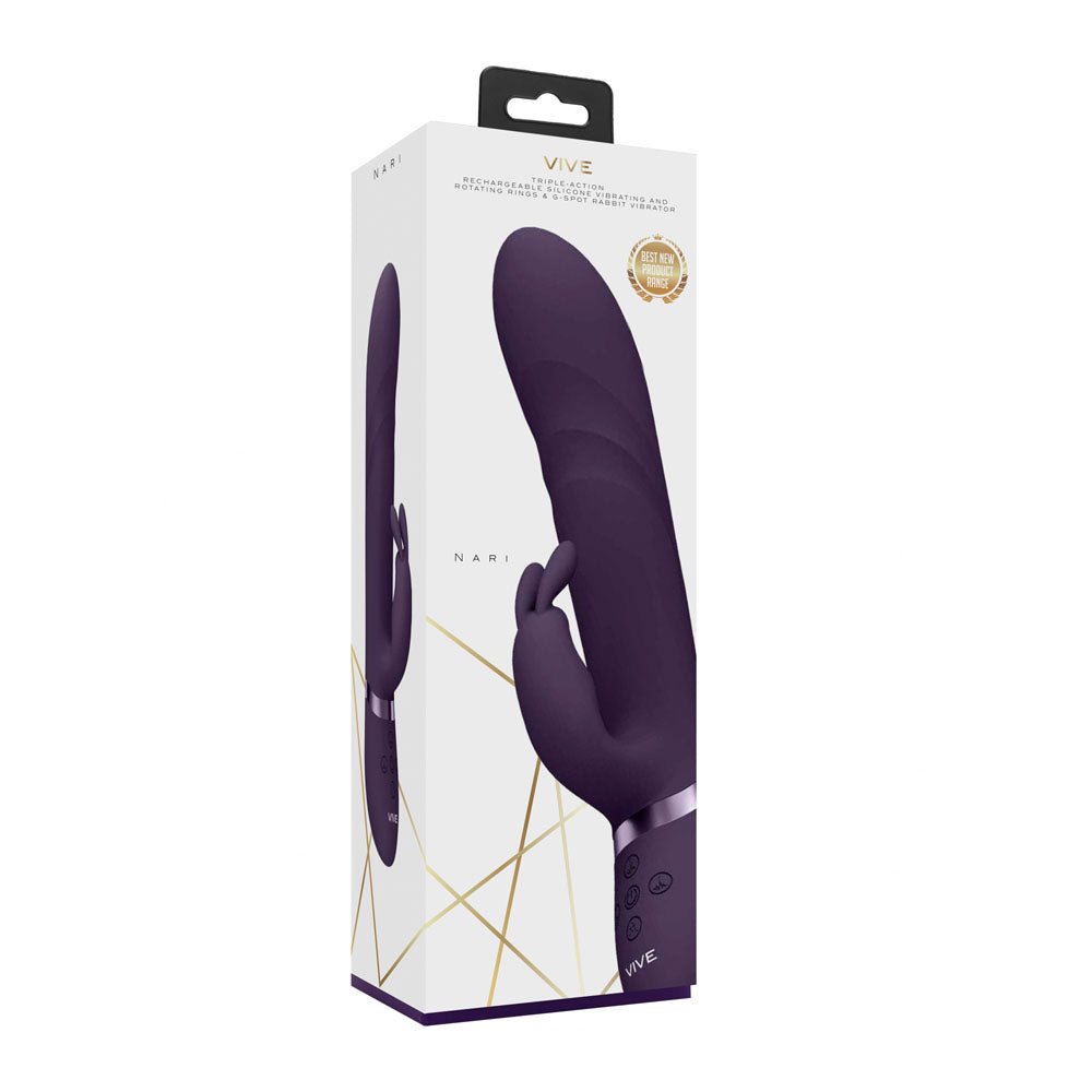 VIVE Nari -  -  24.1 cm USB Rechargeable Rabbit Vibrator