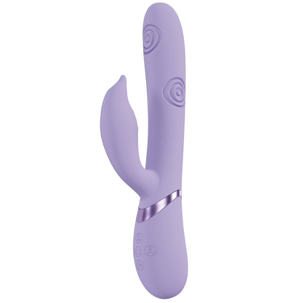 VIVE Pallina -  -  25 cm USB Rechargeable Tapping Rabbit Vibrator