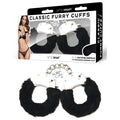 WhipSmart Classic Furry Cuffs -  -  Furry Restraints with Bonus Eye Mask