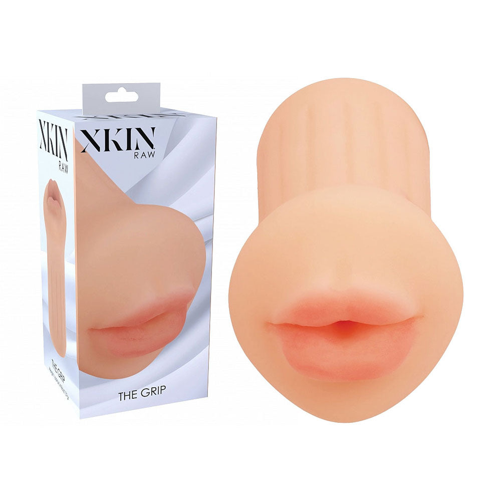 XKIN Raw - The Grip -  12 cm Mouth Stroker