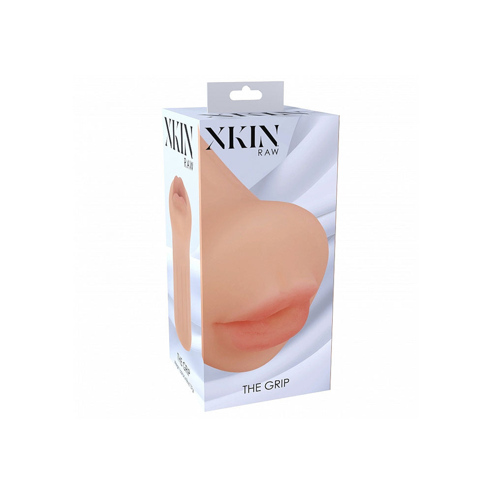 XKIN Raw - The Grip -  12 cm Mouth Stroker