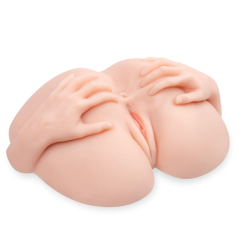 Zolo Stroke Off Vibrating Spread Wide Pussy & Ass -  Lifesize Vibrating Doggy Style Masturbator