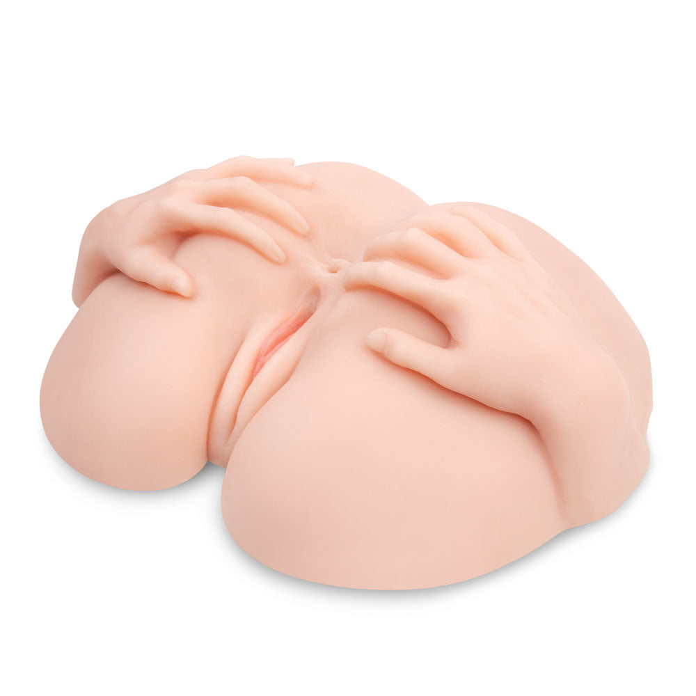 Zolo Stroke Off Vibrating Spread Wide Pussy & Ass -  Lifesize Vibrating Doggy Style Masturbator